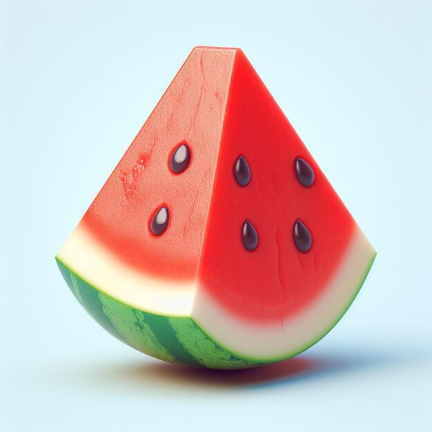 Photo watermelon 3d illustration