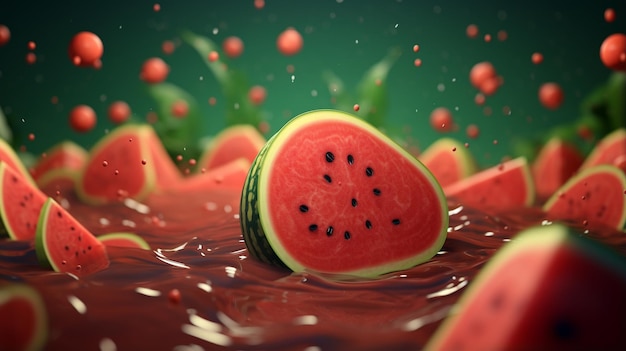 Watermelon Animation