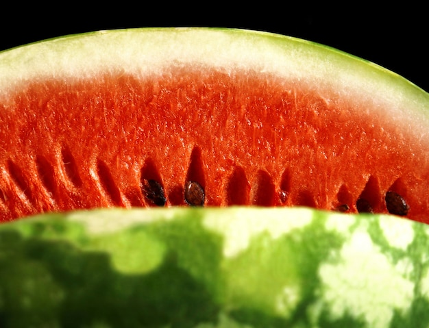 Photo watermelon close up