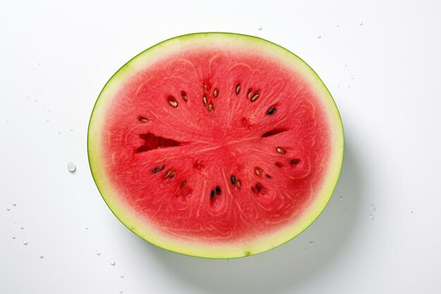 watermelon on a flat white background watermelon image photography