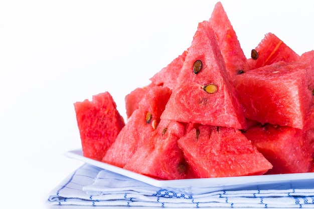 Watermelon fruit is sweet.