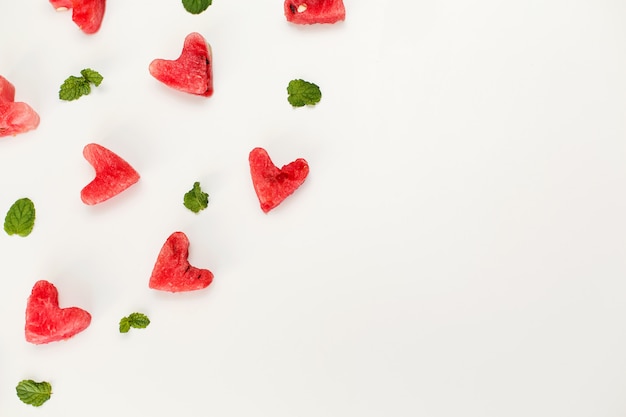 watermelon heart texture