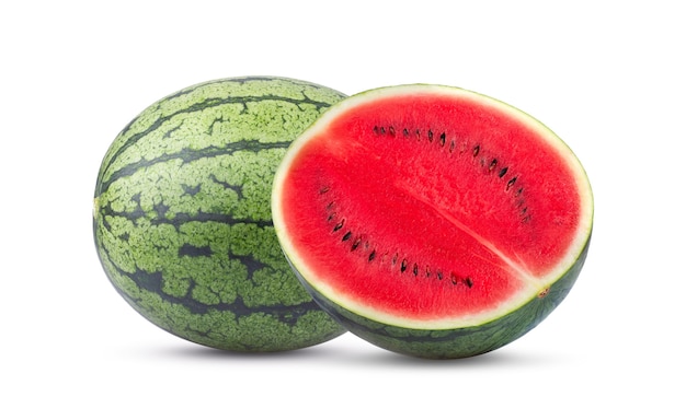 Watermelon isolated on white