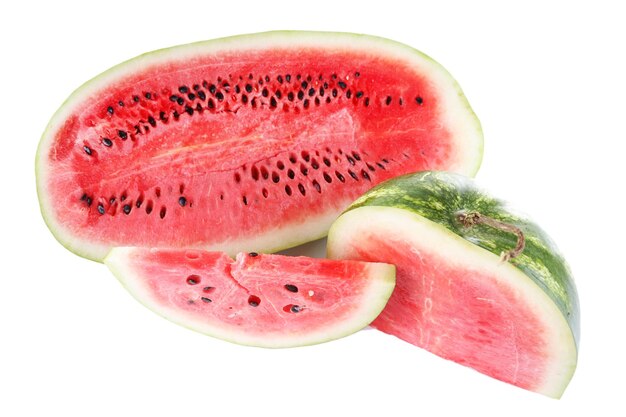 Watermelon isolated on white