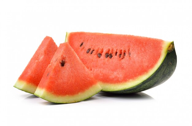 Watermelon isolated on white