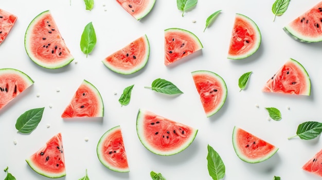 watermelon on a light background