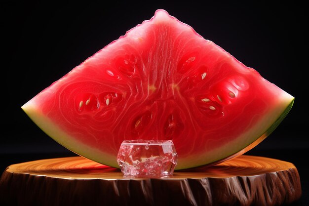 Watermelon Slice-illustratie gemaakt met Generative AI