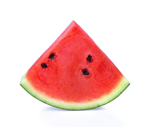 Watermelon slice isolate on white background