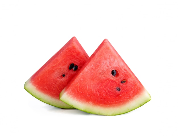 Watermelon sliced isolated