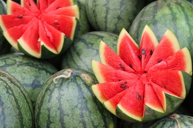 watermelon at the street food