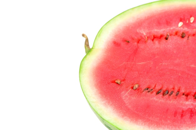 Watermelon on white background