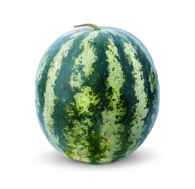 Watermelon on white background