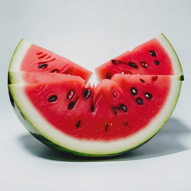 watermelon on white background