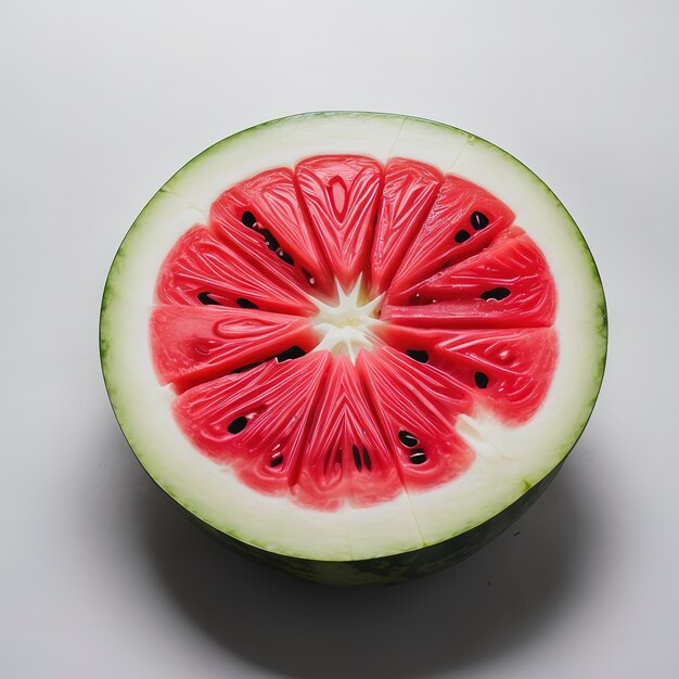 watermelon on white background