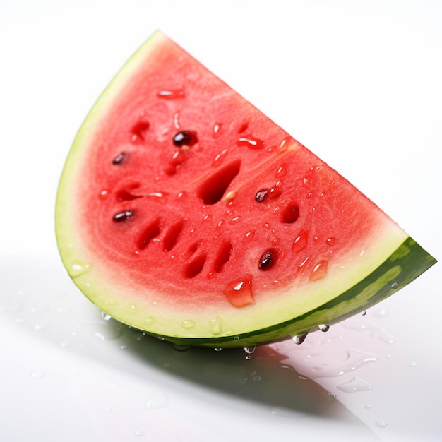 Watermelon in white background