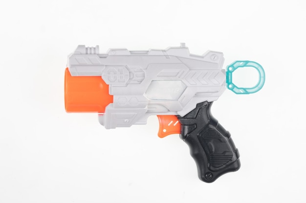 waterpistool geïsoleerd op witte achtergrond