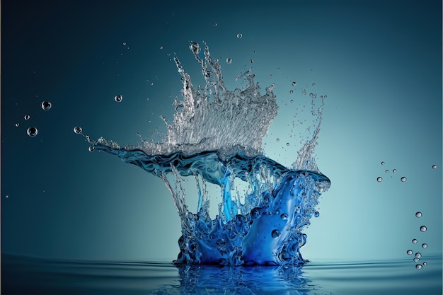 waterplons vloeistof abstract Generatieve AI