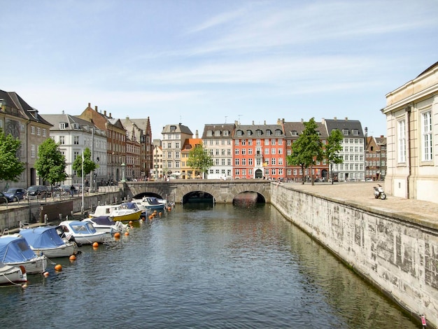 waterside scenery in Copenhagen