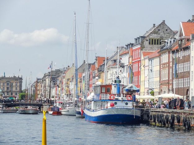 waterside scenery in Copenhagen