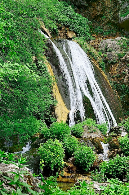 Waterval bij de bron van de rivier de Mundo - Albacete