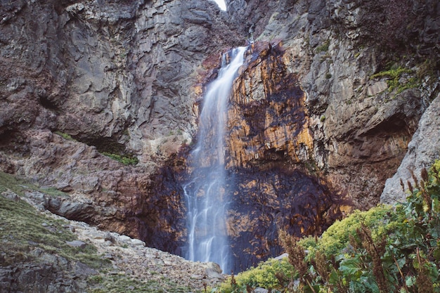 Waterval in berg aragats