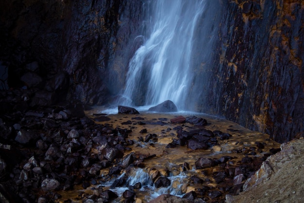 Waterval in Berg Aragats