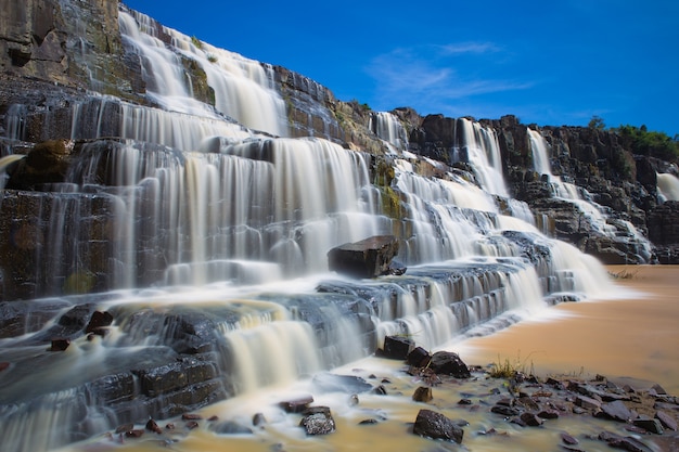 waterval in Dalat, Vietnam