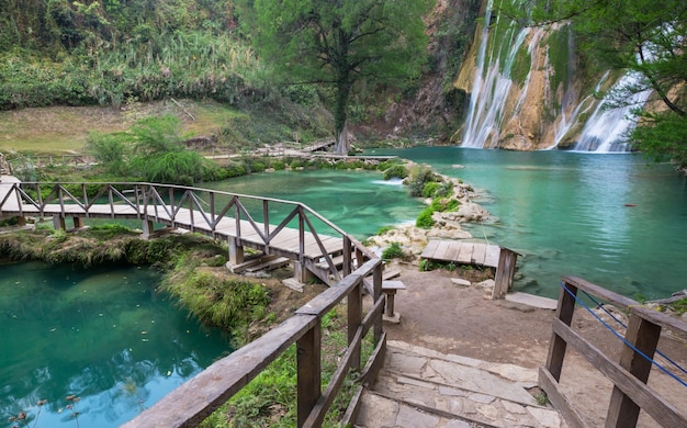 Waterval in Mexico