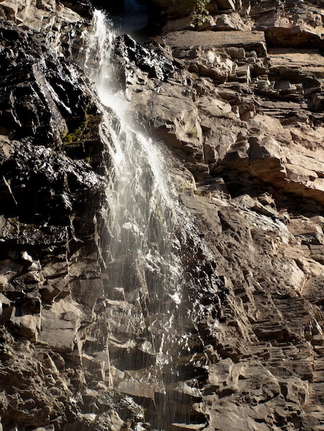 Waterval in Ouray, Colorado.