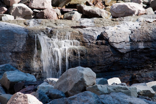 Waterval in Ouray, Colorado.