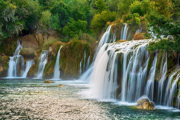 Watervallen bij Krka