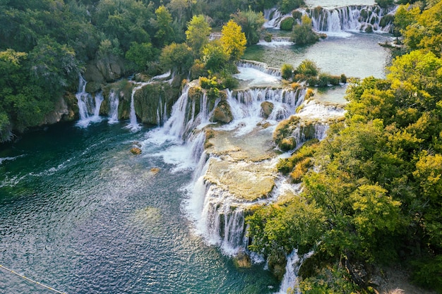 Watervallen bij Krka