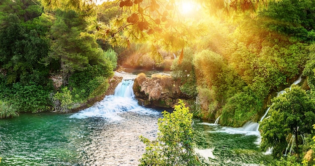 Watervallen bij Krka