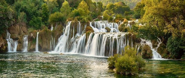 Watervallen bij Krka