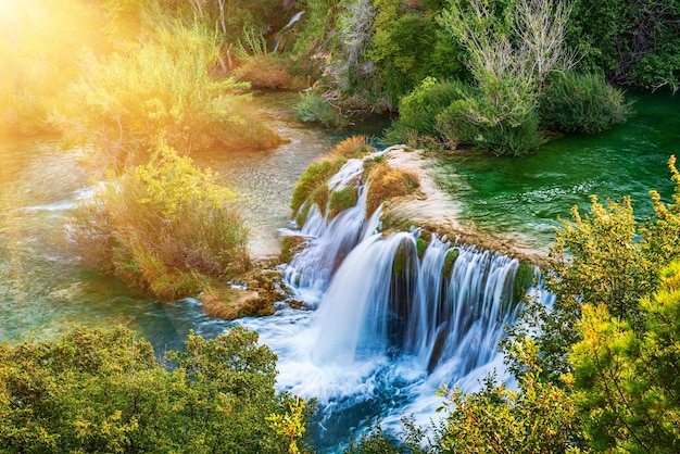 Watervallen bij Krka