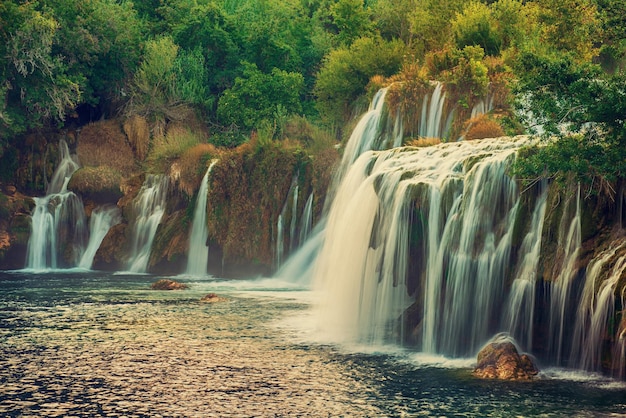 Watervallen bij Krka