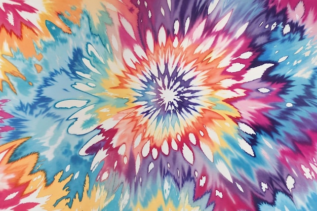 Waterverf dynamisch tie dye patroon achtergrond