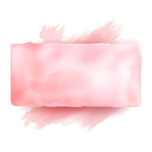 Foto waterverf stijl clipart van splash in zachte pastel roze kleur