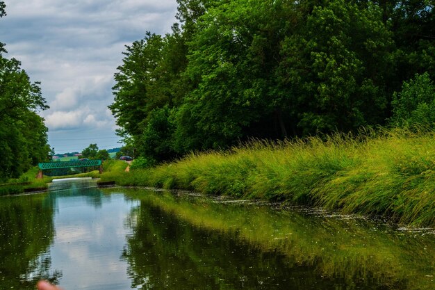 Waterway of digoin roannebriennonloirefrance