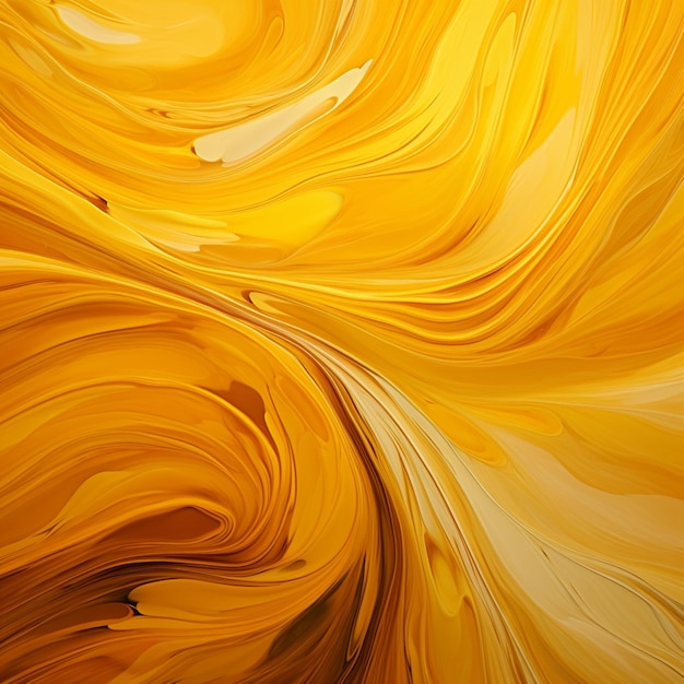 波の抽象的な黄色の背景