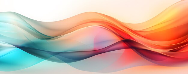 Foto background wave banner abstract 3d waves background background banner wave gradient banner