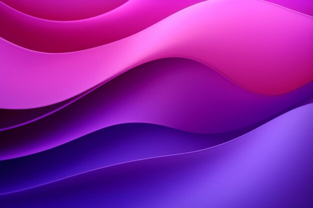 ウォーブ フォロー デザイン グラディエント 現代 抽象 紫
