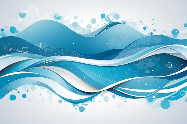 Wave Background stock illustration