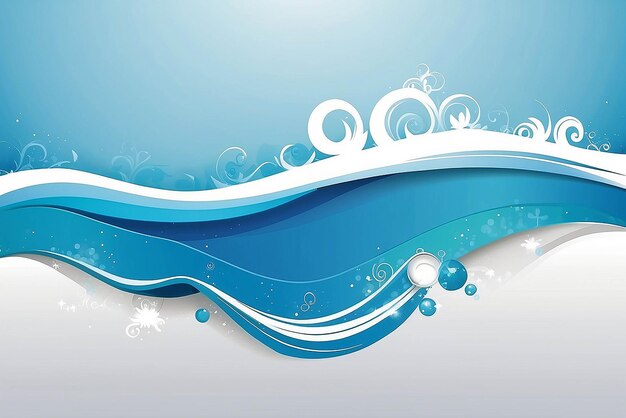 Photo wave background stock illustration