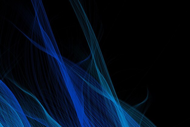wave background or technology background. weaving thread artificial intelligence or waves backgroun.