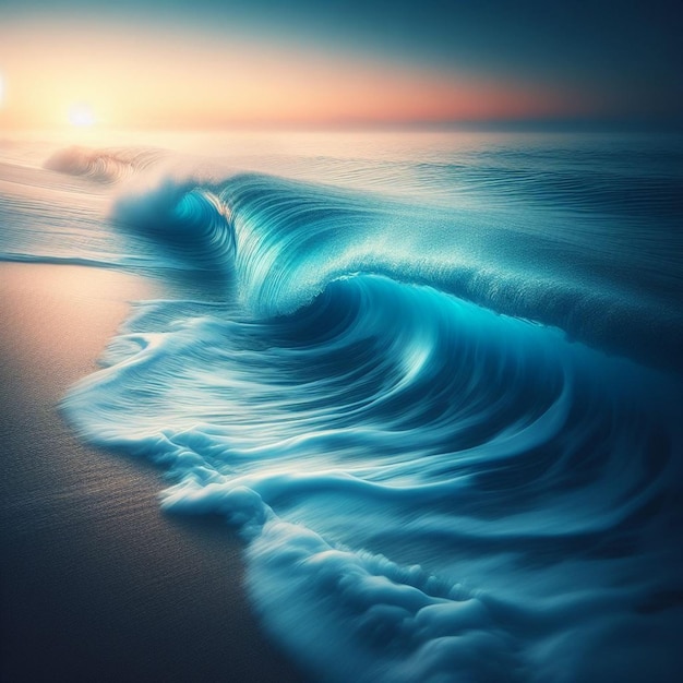 wave background