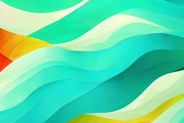 wave color gradient abstract background