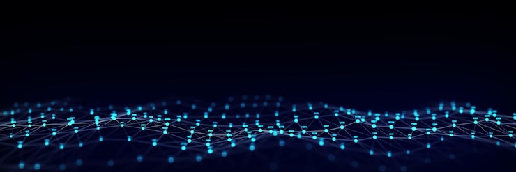 Photo a wave of cybersecurity data algorithms binary code data transfer analysis digital data flow network security technology 3d rendering