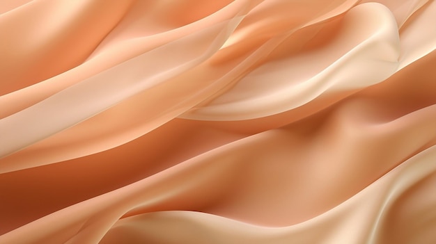 물결 재료 추상 실키 곡선 고급스러운 패턴 우아한 질감 직물 사틴 드레퍼리 섬유 실크 반이는 디자인 배경 부드럽고 부드럽습니다.