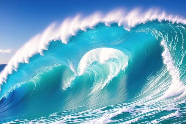 The wave on the ocean wallpapers